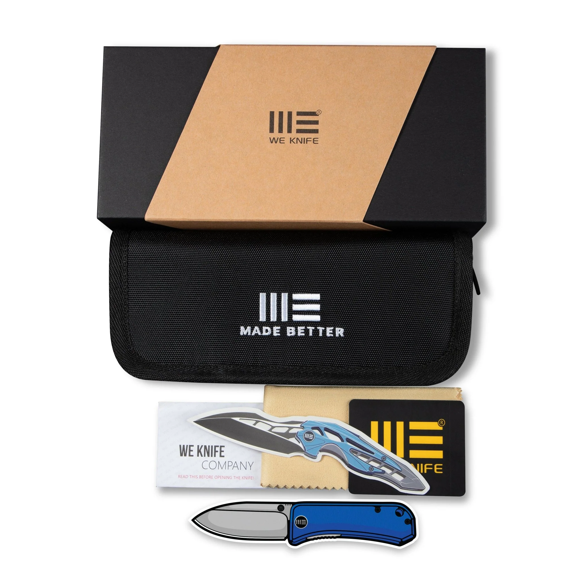 WEKNIFE Banter Thumb Stud Knife Wood Handle (2.9" CPM S35VN Blade) 2004K - Image 10