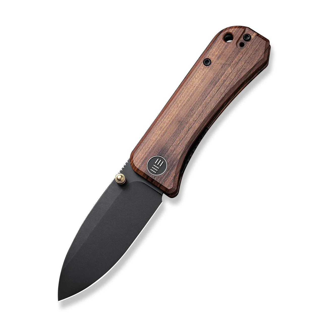 WEKNIFE Banter Thumb Stud Knife Wood Handle (2.9" CPM S35VN Blade) 2004K - Image 3