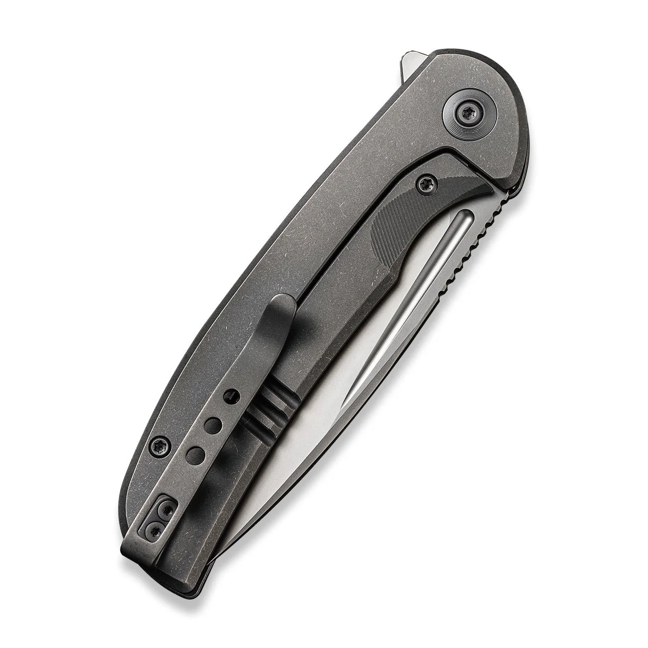 WEKNIFE Beacon Flipper Knife Titanium Handle (3.48" CPM 20CV Blade) WE20061B-1 - Image 6