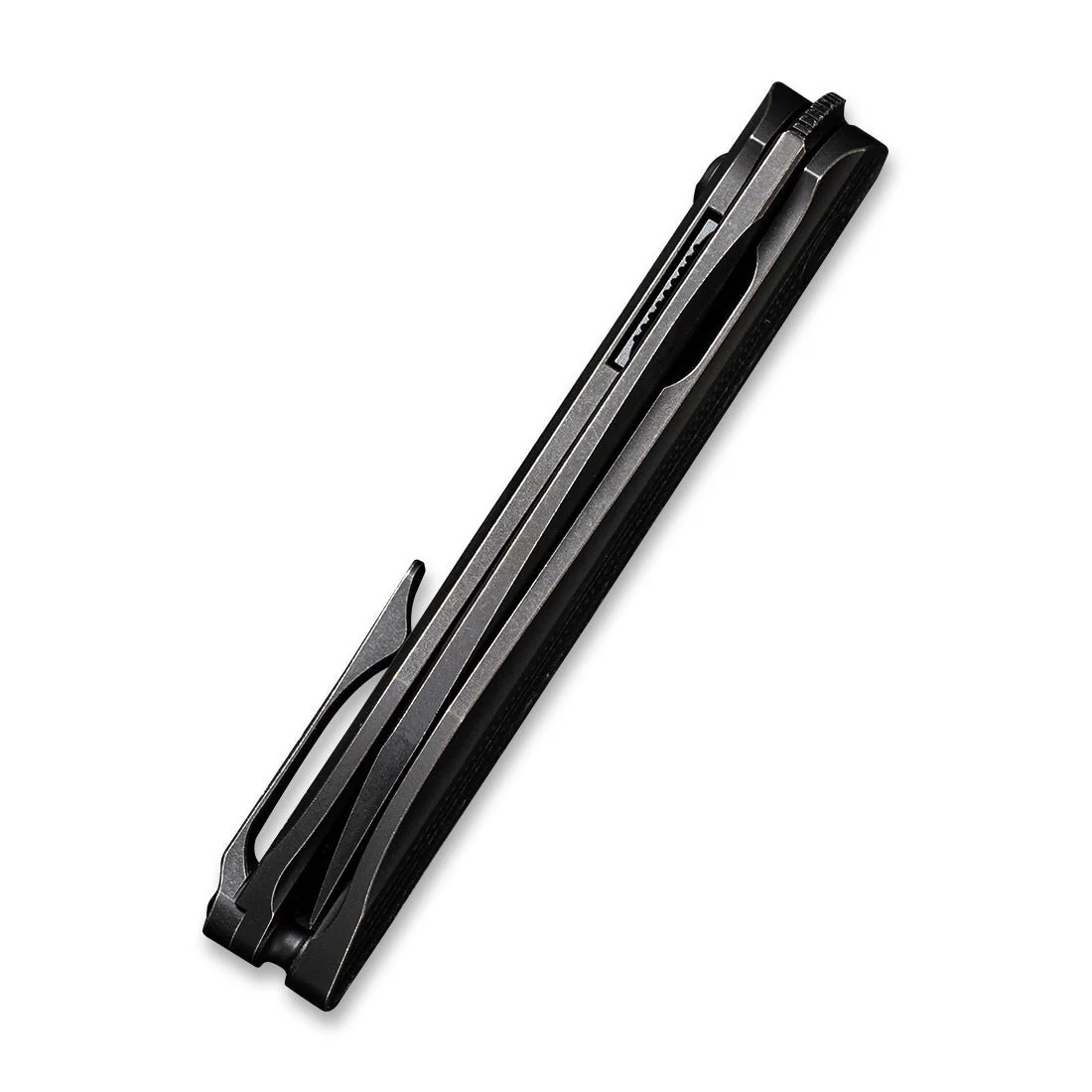 WEKNIFE Black Void Opus Front Flipper Knife Titanium & G10 Handle (2.84" CPM 20CV Blade) 2010D - Image 7