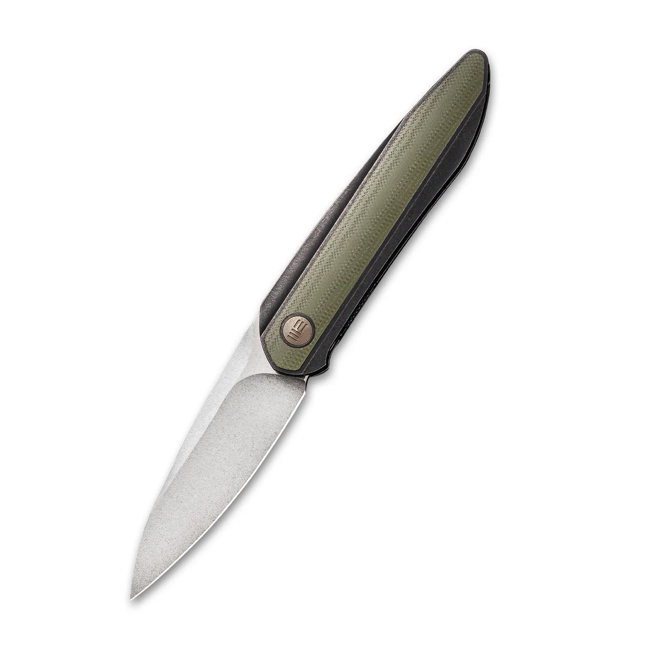 WEKNIFE Black Void Opus Front Flipper Knife Titanium & G10 Handle (2.84" CPM 20CV Blade) 2010V-2 - Image 3