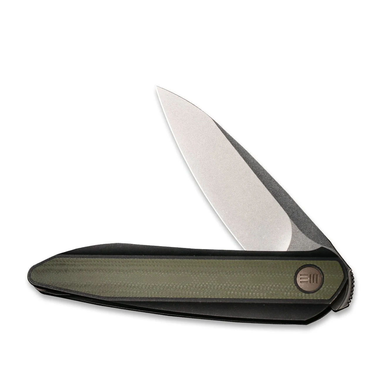 WEKNIFE Black Void Opus Front Flipper Knife Titanium & G10 Handle (2.84" CPM 20CV Blade) 2010V-2 - Image 4