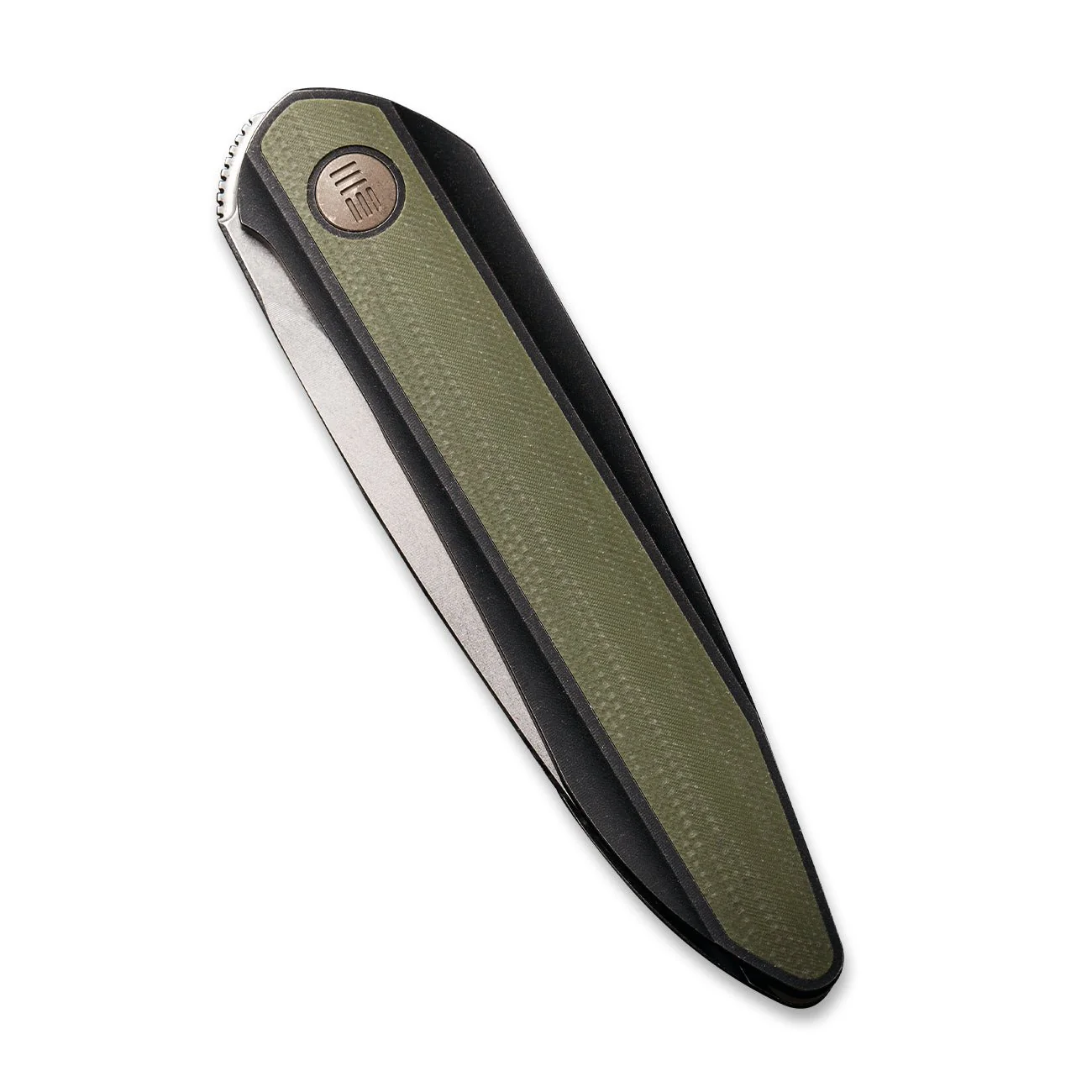 WEKNIFE Black Void Opus Front Flipper Knife Titanium & G10 Handle (2.84" CPM 20CV Blade) 2010V-2 - Image 5