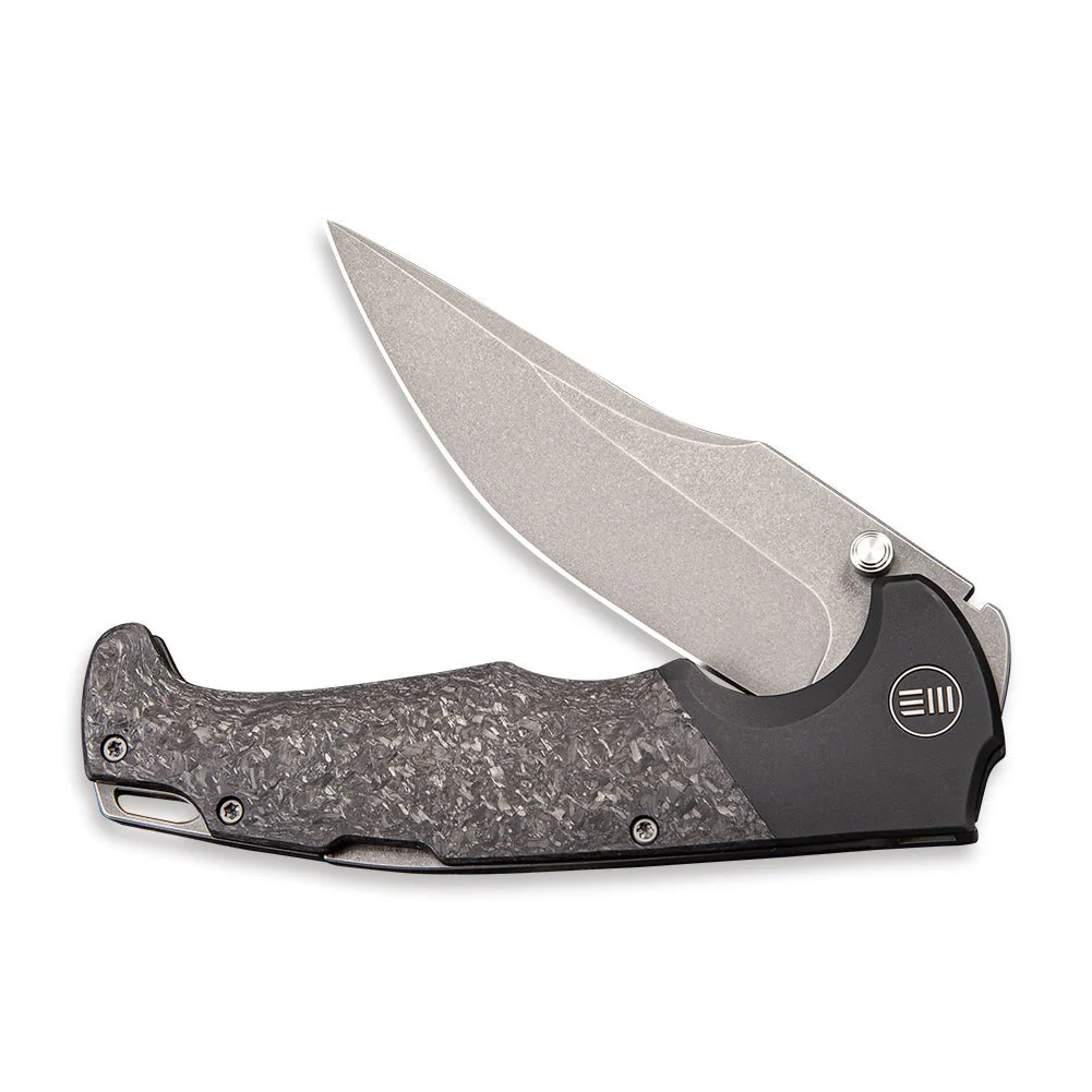 WEKNIFE Blocao Thumb Stud Knife Titanium & Carbon Fiber With(4.21" CPM S35VN Blade) 920B - Image 4