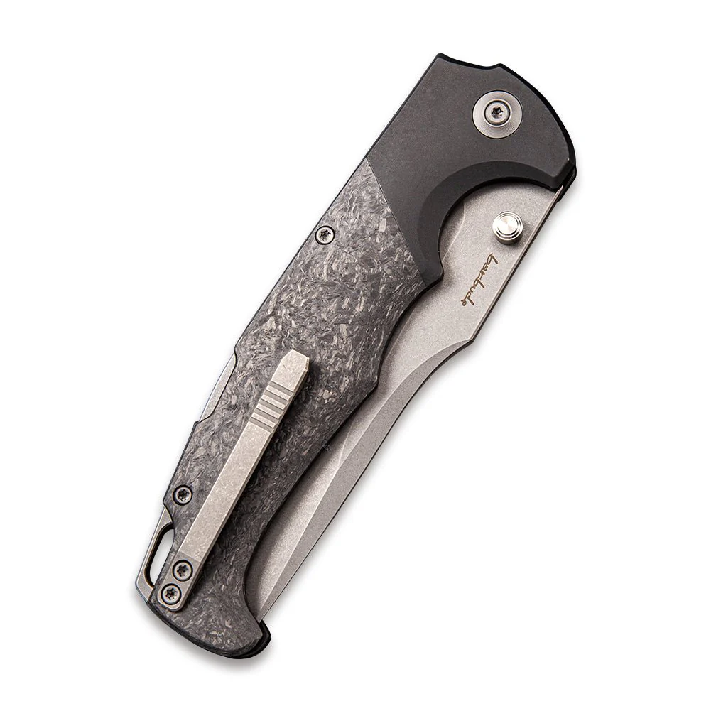 WEKNIFE Blocao Thumb Stud Knife Titanium & Carbon Fiber With(4.21" CPM S35VN Blade) 920B - Image 6