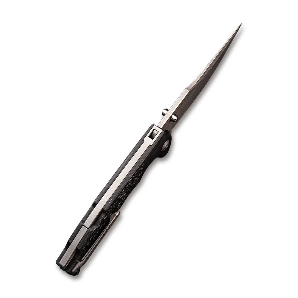 WEKNIFE Blocao Thumb Stud Knife Titanium & Carbon Fiber With(4.21" CPM S35VN Blade) 920B - Image 8