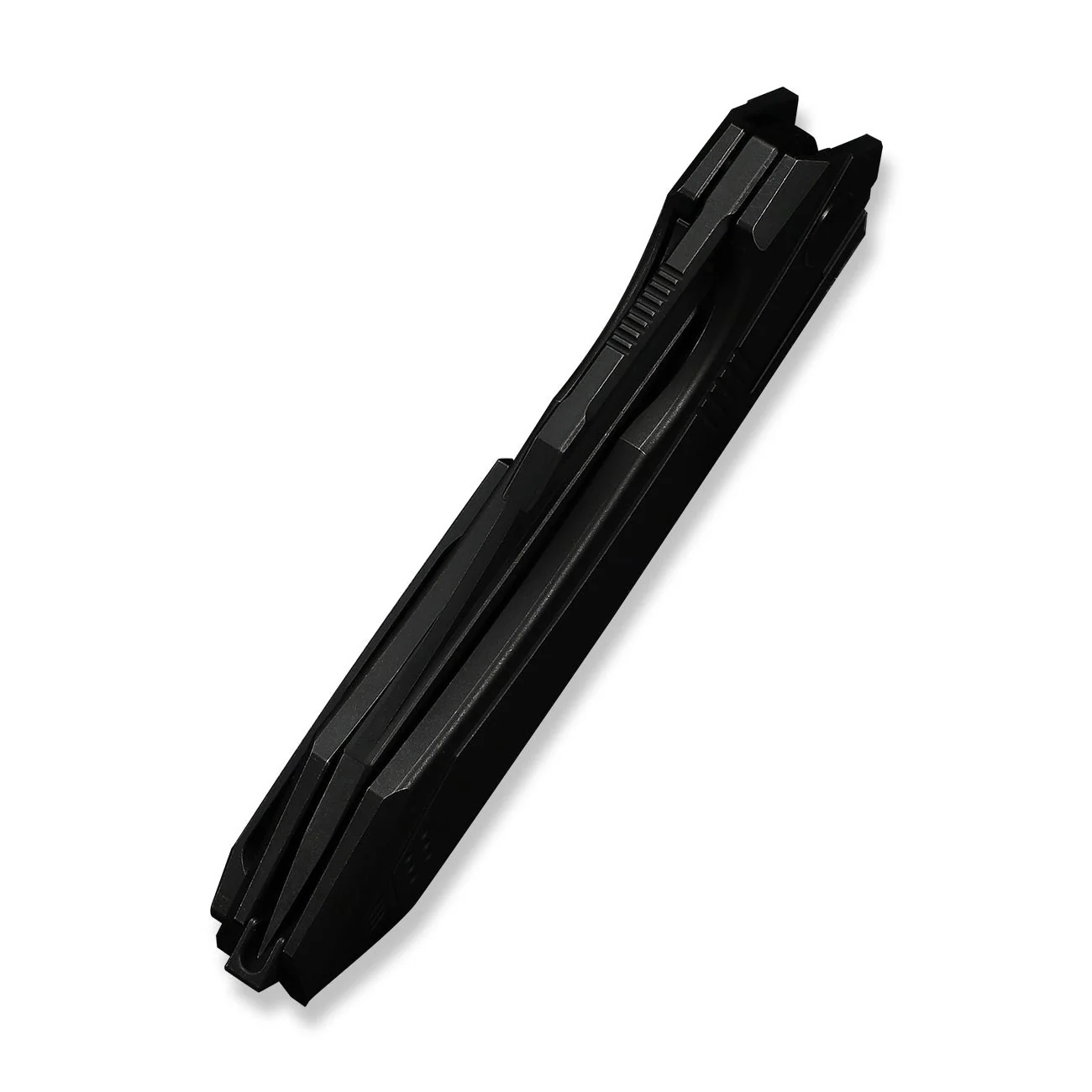 WEKNIFE Bogey Flipper & Thumb Hole Knife Black Titanium Handle (3.64" Black Stonewashed Bohler M390 Blade) WE23088-1 - Image 8