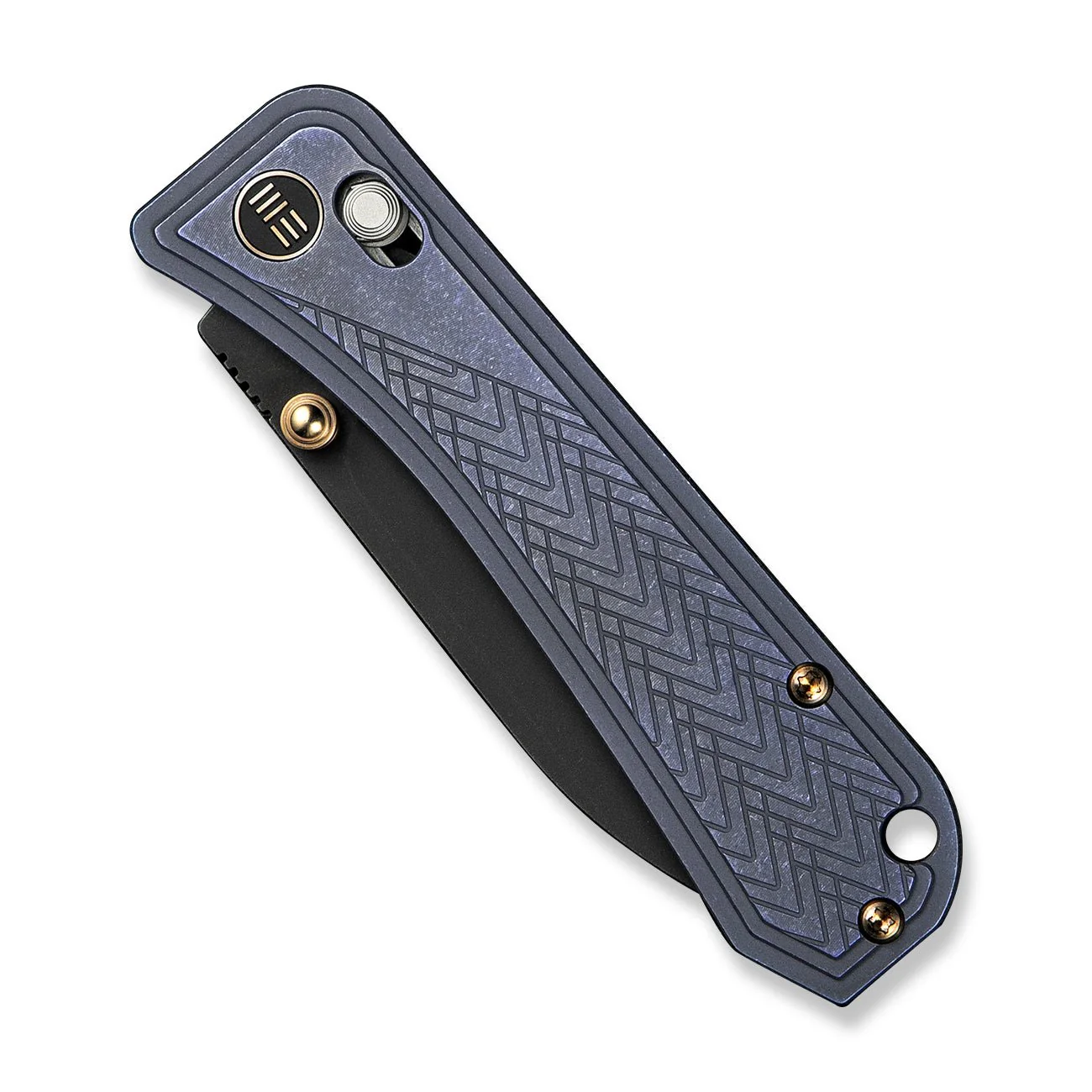 WEKNIFE Bougie Banter Thumb Stud & Crossbar Lock Knife Titanium Handle (2.91" CPM S45VN Blade) WE24009-1 - Image 8