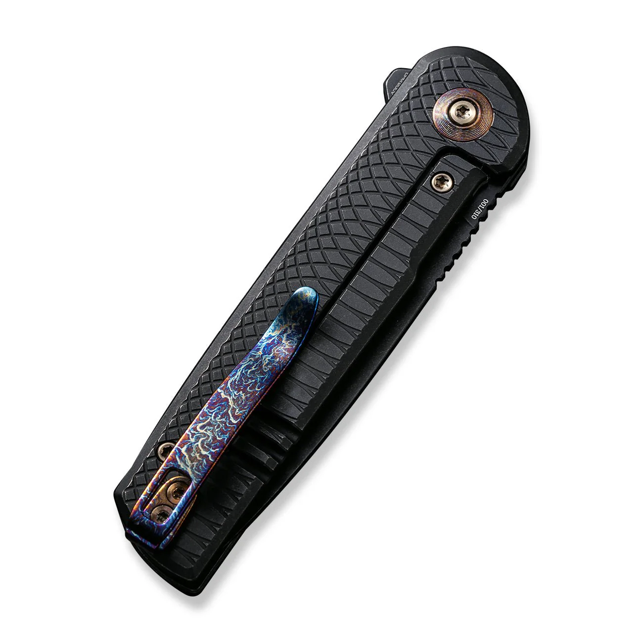 WEKNIFE Charith Flipper Knife Titanium Handle (2.98" CPM 20CV Blade) WE20056-1 - Image 7