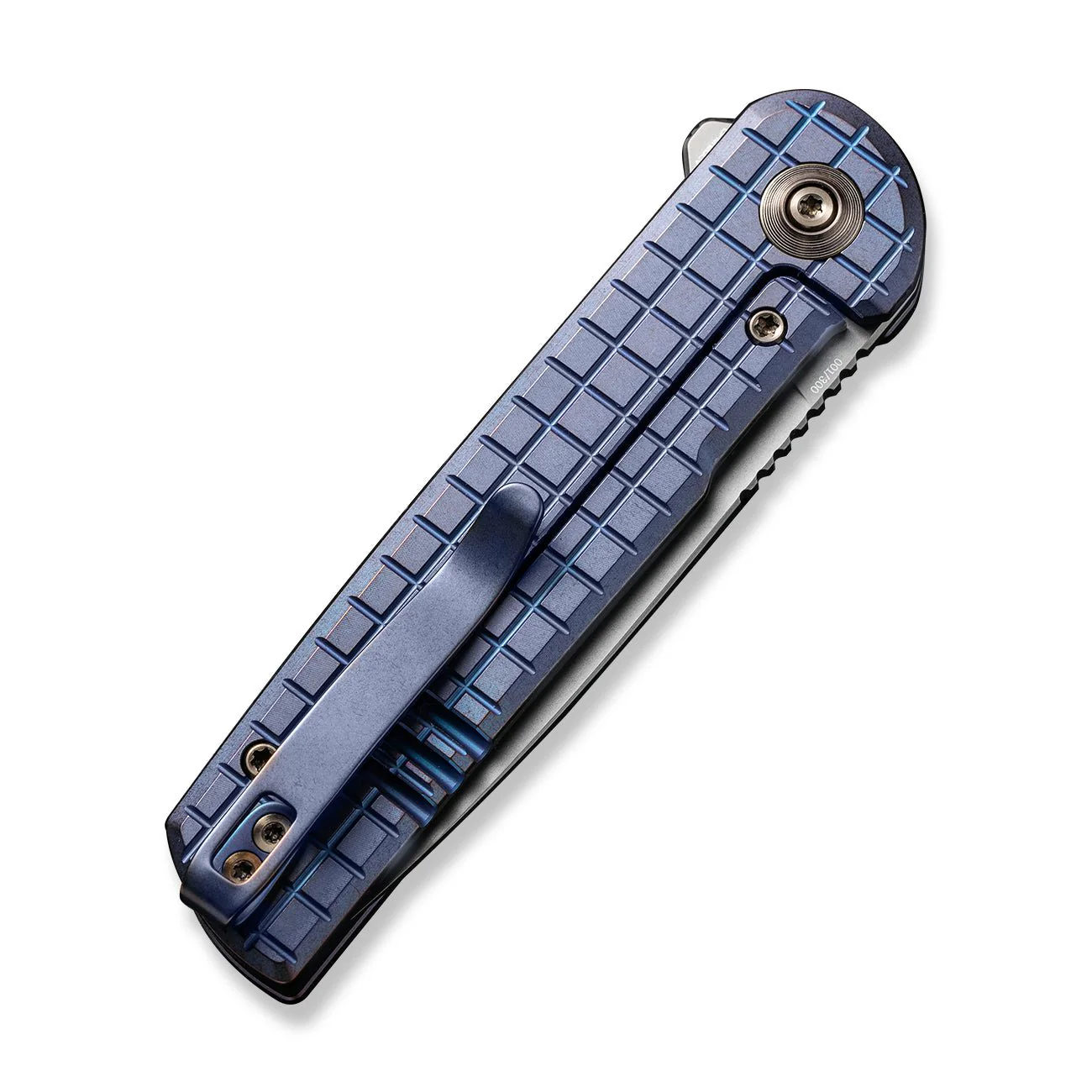 WEKNIFE Charith Flipper Knife Titanium Handle (2.98" CPM 20CV Blade) WE20056B-1 - Image 7