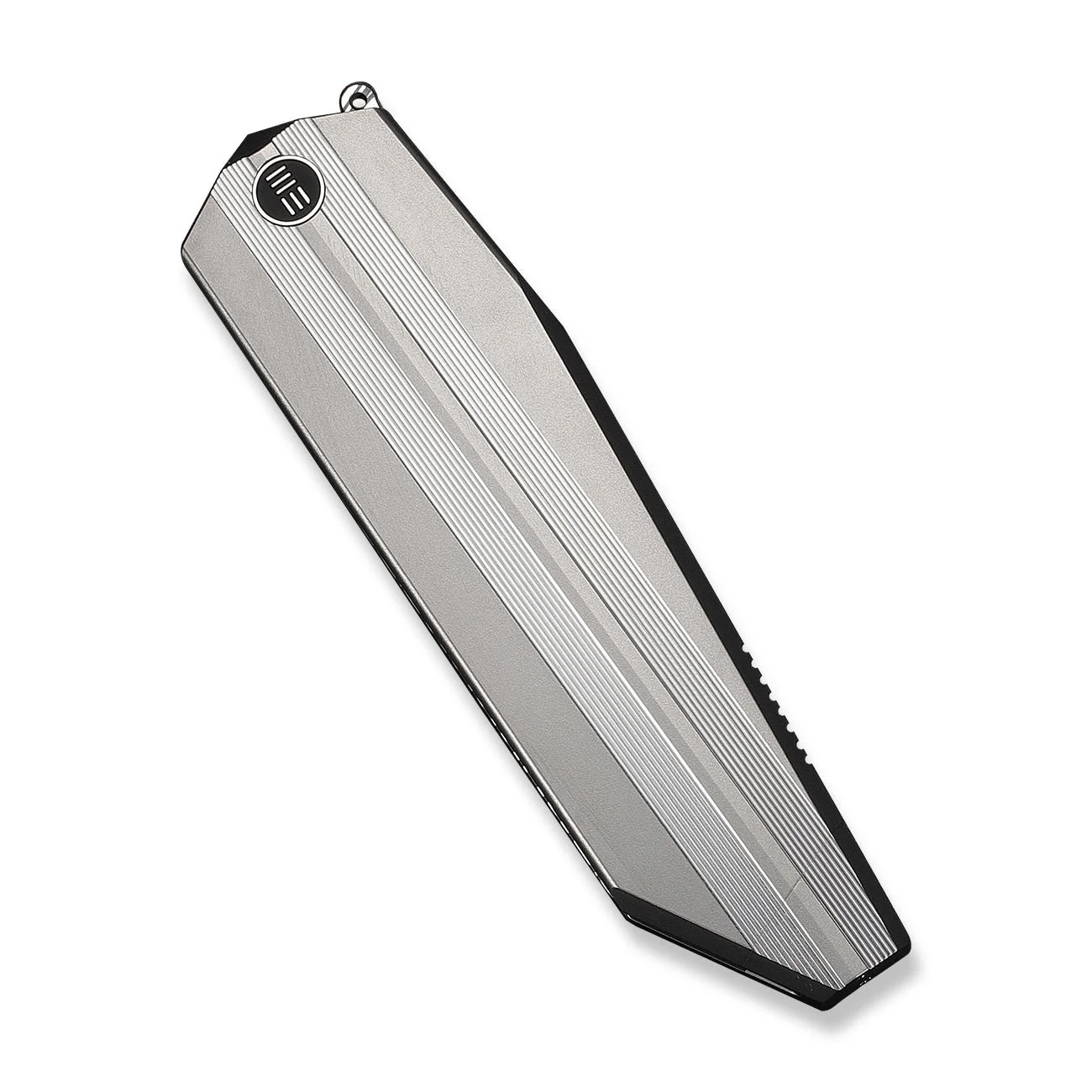 WEKNIFE Collinear Flipper Knife Titanium Handle (3.67" Damasteel Blade) WE22034D-DS1 - Image 6