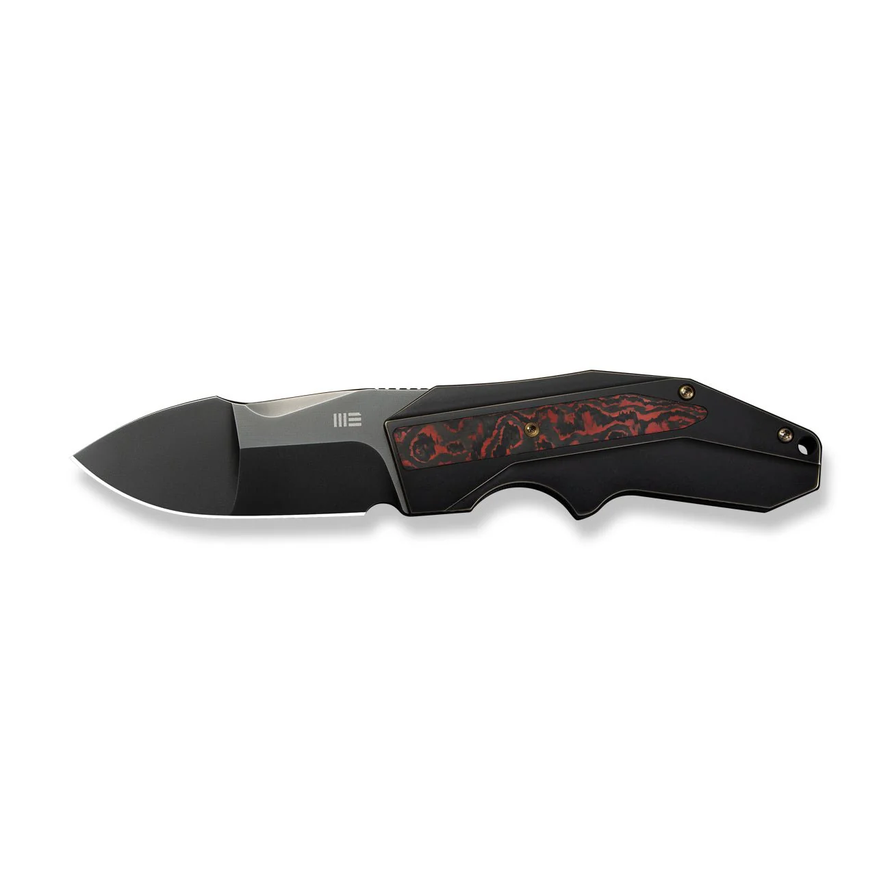 WEKNIFE Coral SLT Flipper Knife Titanium & FatCarbon Fiber Handle (2.95" CPM 20CV Blade) WE24044-3 - Image 5