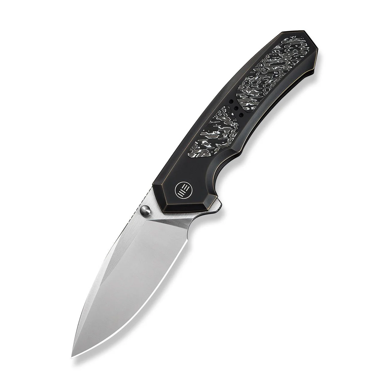 WEKNIFE Corwyn Flipper & Thumb Stud Knife Titanium & Carbon Fiber Handle (3.7" M390 Blade) WE24088-3 - Image 3