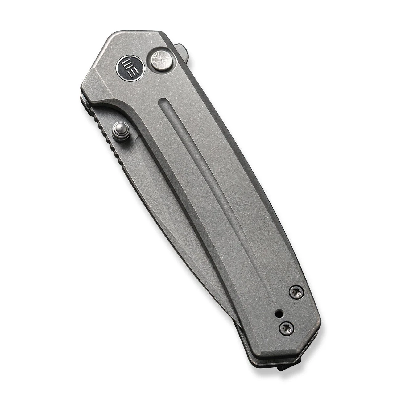 WEKNIFE Culex Flipper & Thumb Stud & Button Lock Knife Titanium Handle (2.97" CPM 20CV Blade) WE21026B-1 - Image 5