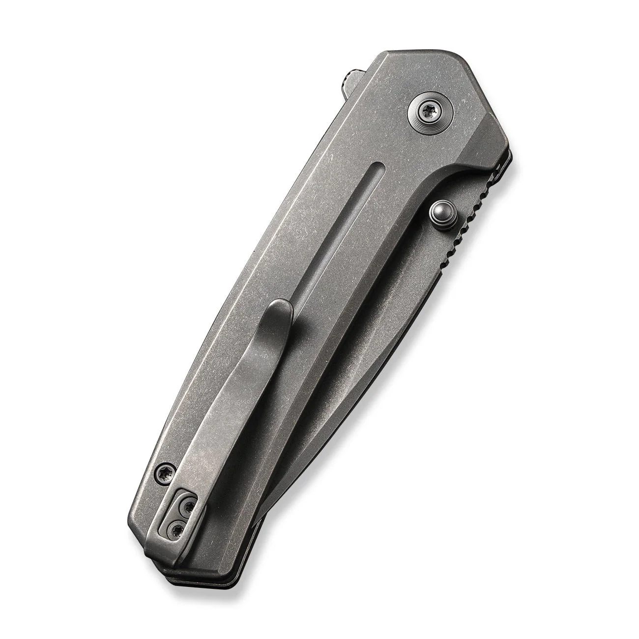 WEKNIFE Culex Flipper & Thumb Stud & Button Lock Knife Titanium Handle (2.97" CPM 20CV Blade) WE21026B-1 - Image 6