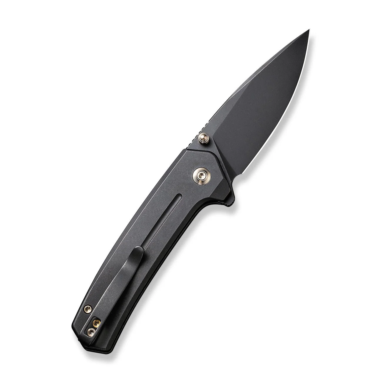 WEKNIFE Culex Flipper & Thumb Stud & Button Lock Knife Titanium Handle (2.97" CPM 20CV Blade) WE21026B-2 - Image 2