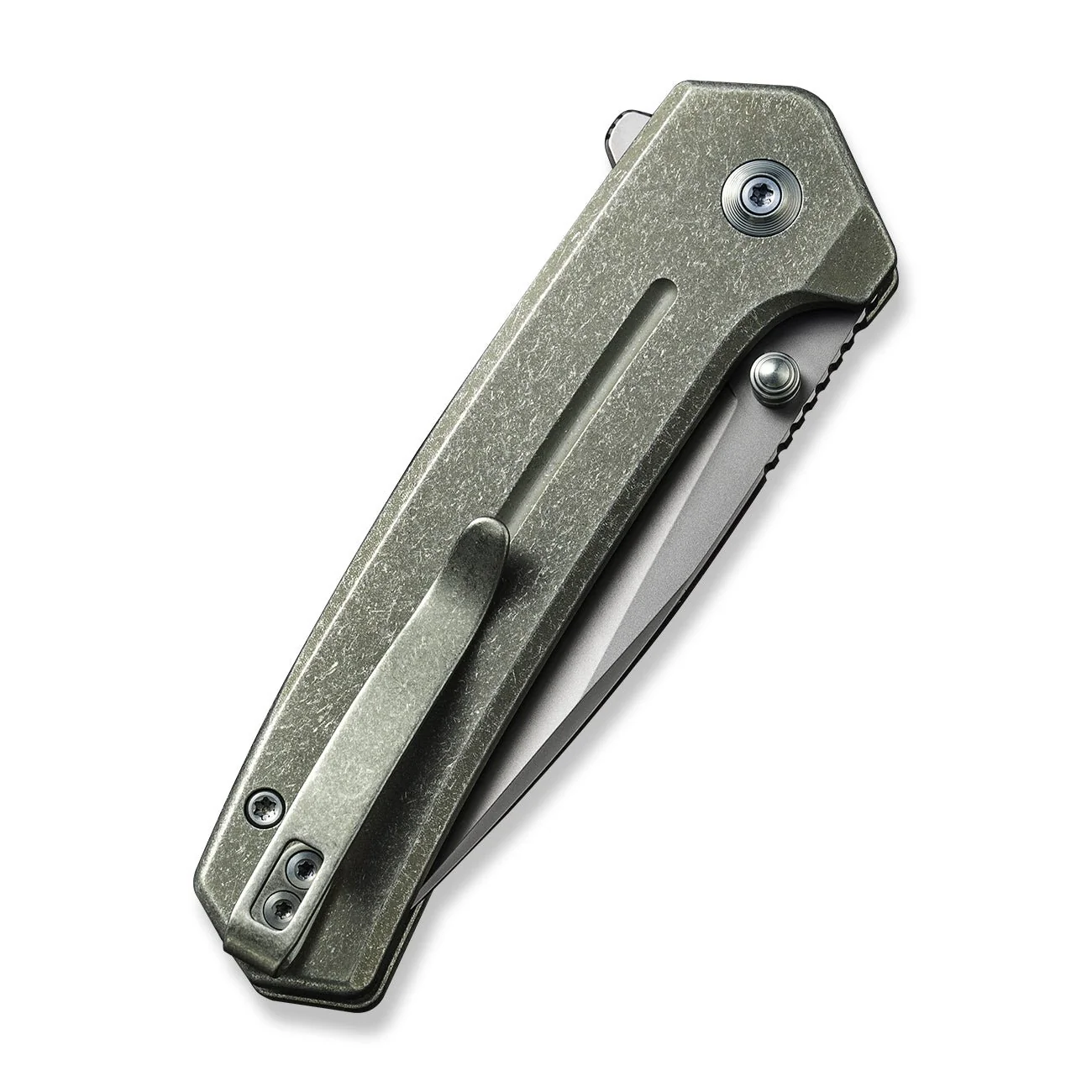 WEKNIFE Culex Flipper & Thumb Stud & Button Lock Knife Titanium Handle (2.97" CPM 20CV Blade) WE21026B-5 - Image 6