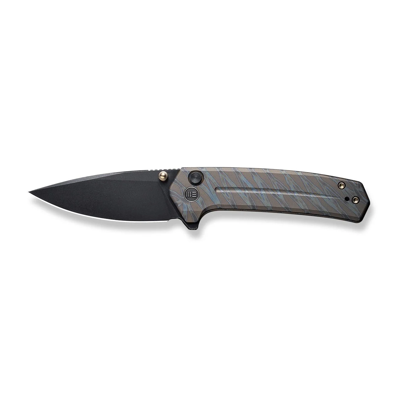 WEKNIFE Culex Flipper & Thumb Stud & Button Lock Knife Titanium Handle (2.97" CPM 20CV Blade) WE21026B-7 - Image 4