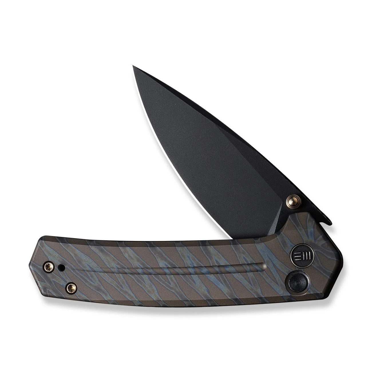 WEKNIFE Culex Flipper & Thumb Stud & Button Lock Knife Titanium Handle (2.97" CPM 20CV Blade) WE21026B-7 - Image 5