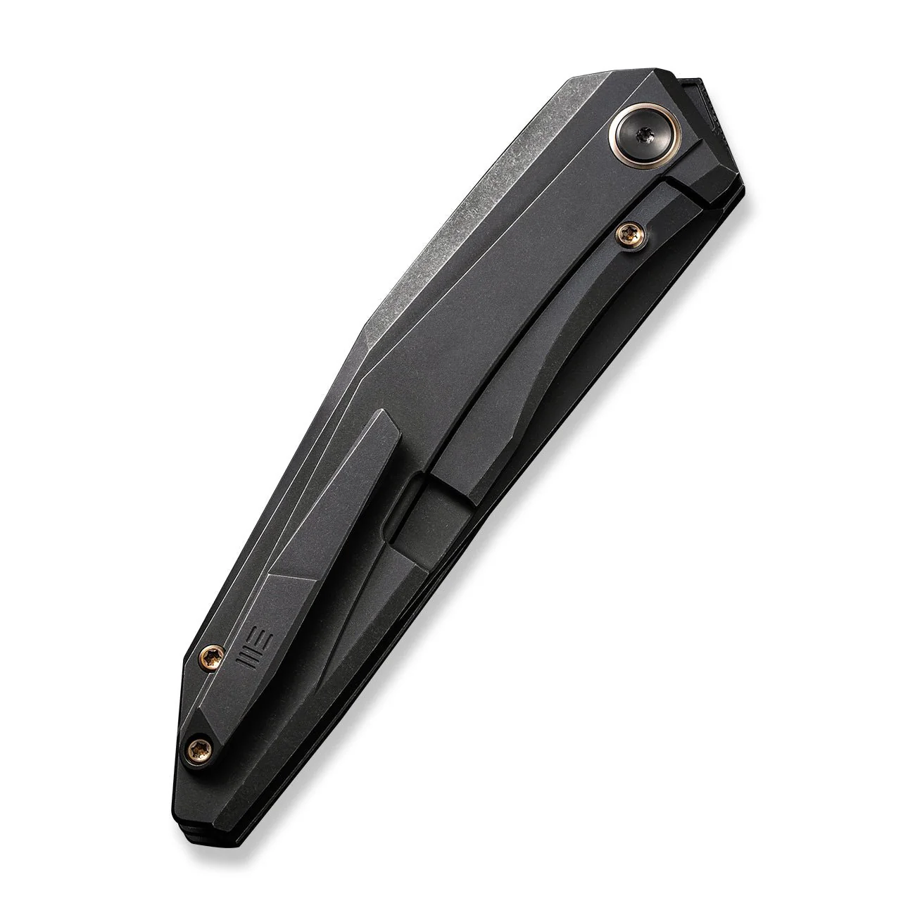 WEKNIFE Cybernetic Top Flipper Knife Titanium Handle (3.91" CPM 20CV Blade) WE22033-1 - Image 7