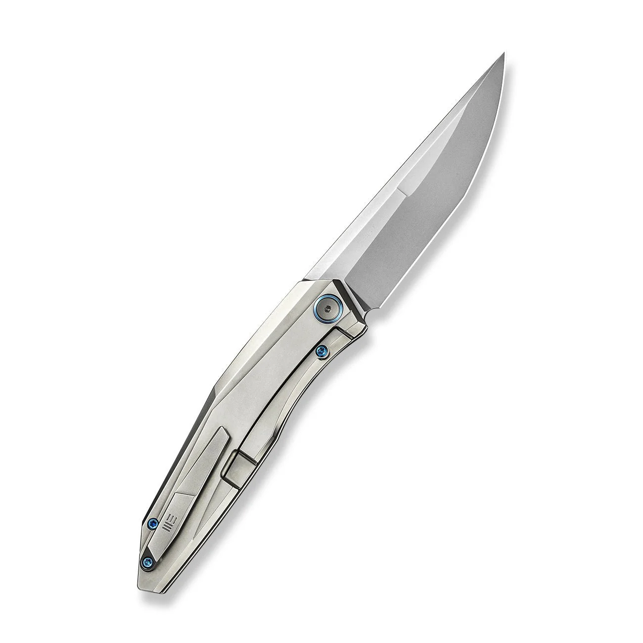 WEKNIFE Cybernetic Top Flipper Knife Titanium Handle (3.91" CPM 20CV Blade) WE22033-2 - Image 2