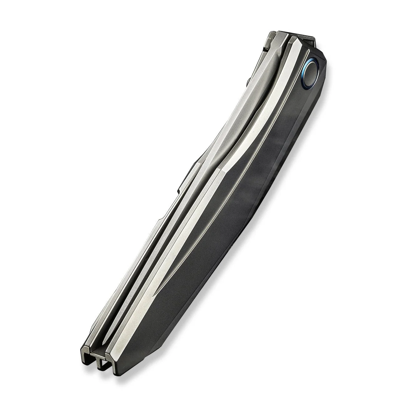 WEKNIFE Cybernetic Top Flipper Knife Titanium Handle (3.91" CPM 20CV Blade) WE22033-2 - Image 8
