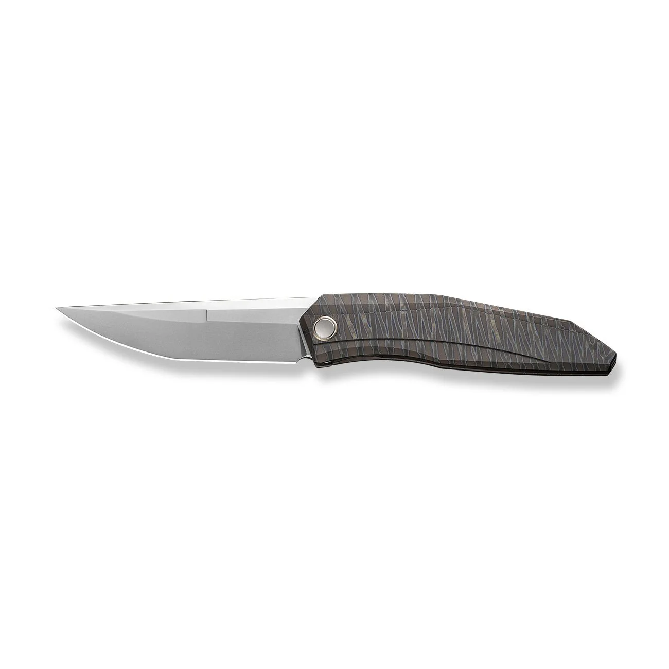 WEKNIFE Cybernetic Top Flipper Knife Titanium Handle (3.91" CPM 20CV Blade) WE22033-3 - Image 4