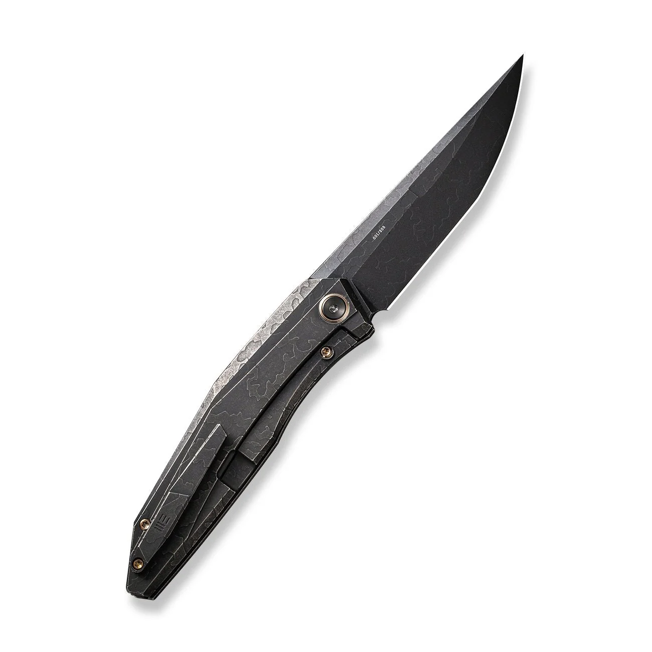 WEKNIFE Cybernetic Top Flipper Knife Titanium Handle (3.91" CPM 20CV Blade) WE22033-4 - Image 2
