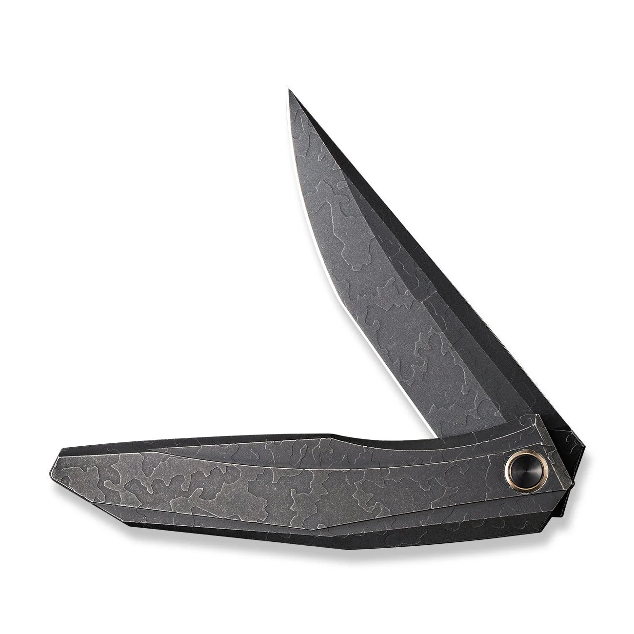WEKNIFE Cybernetic Top Flipper Knife Titanium Handle (3.91" CPM 20CV Blade) WE22033-4 - Image 5