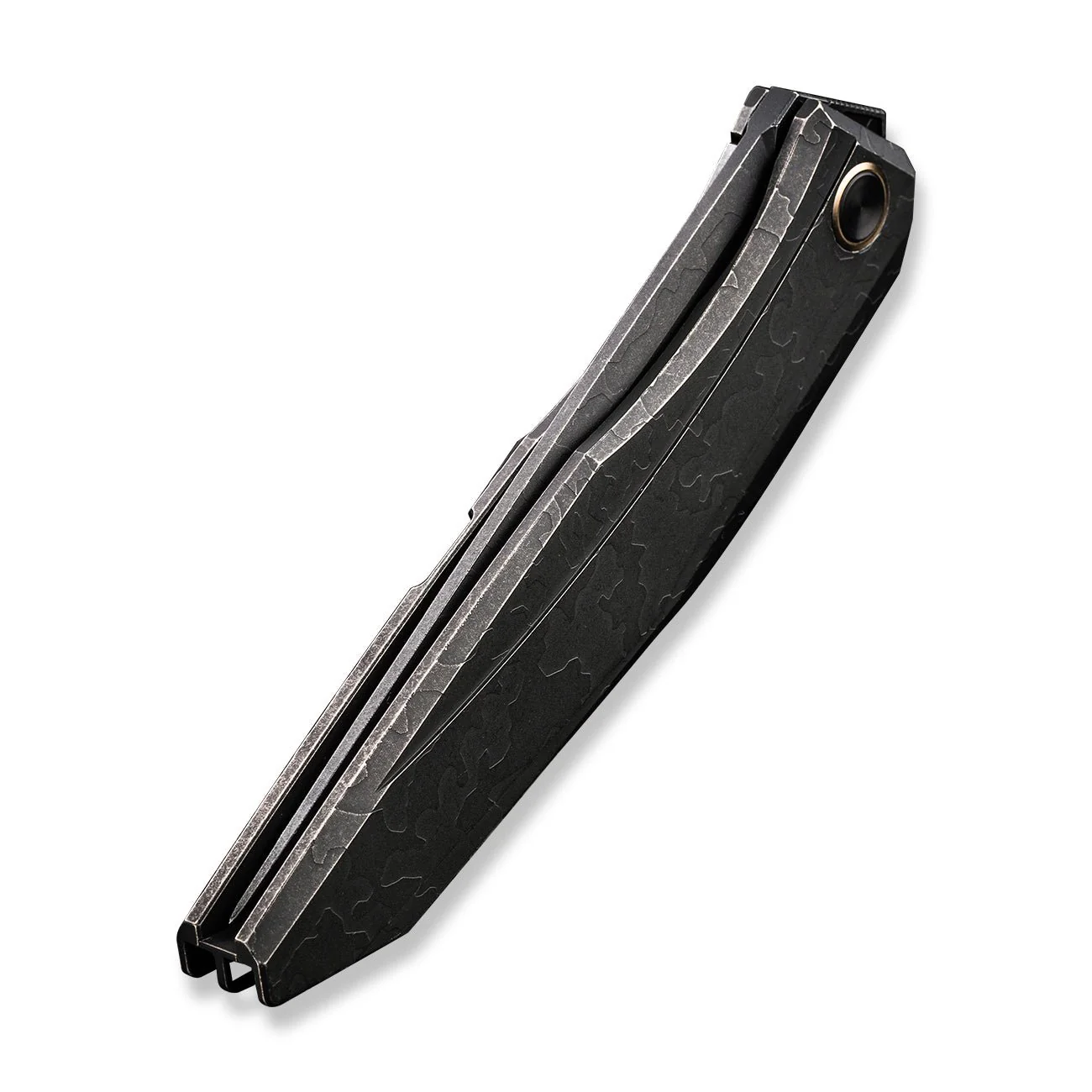 WEKNIFE Cybernetic Top Flipper Knife Titanium Handle (3.91" CPM 20CV Blade) WE22033-4 - Image 8