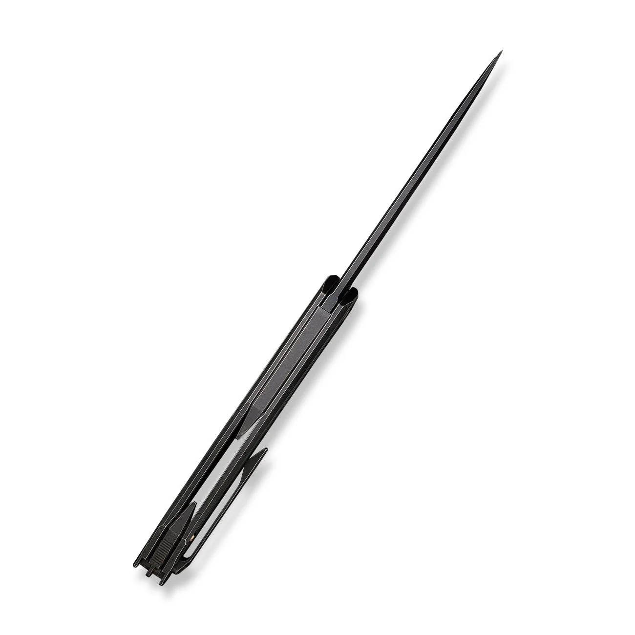 WEKNIFE Cybernetic Top Flipper Knife Titanium Handle (3.91" CPM 20CV Blade) WE22033-4 - Image 9