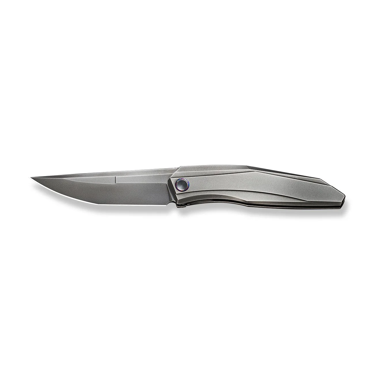 WEKNIFE Cybernetic Top Flipper Knife Titanium Handle (3.91" CPM 20CV Blade) WE22033-6 - Image 4