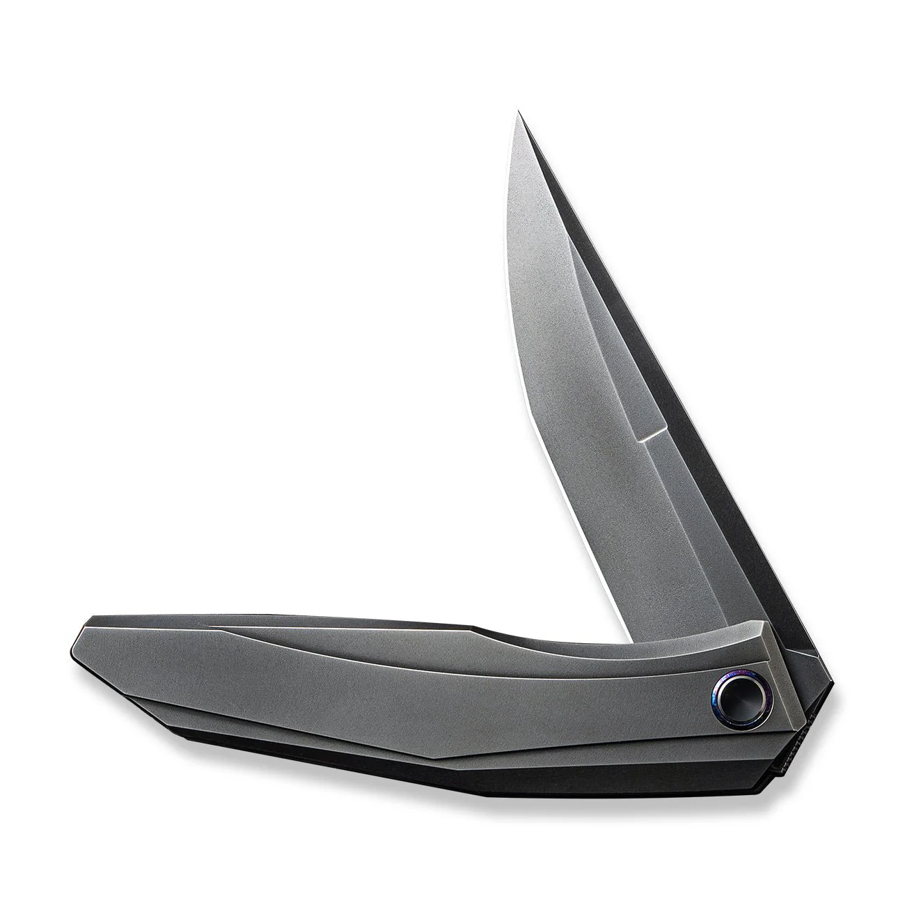 WEKNIFE Cybernetic Top Flipper Knife Titanium Handle (3.91" CPM 20CV Blade) WE22033-6 - Image 5