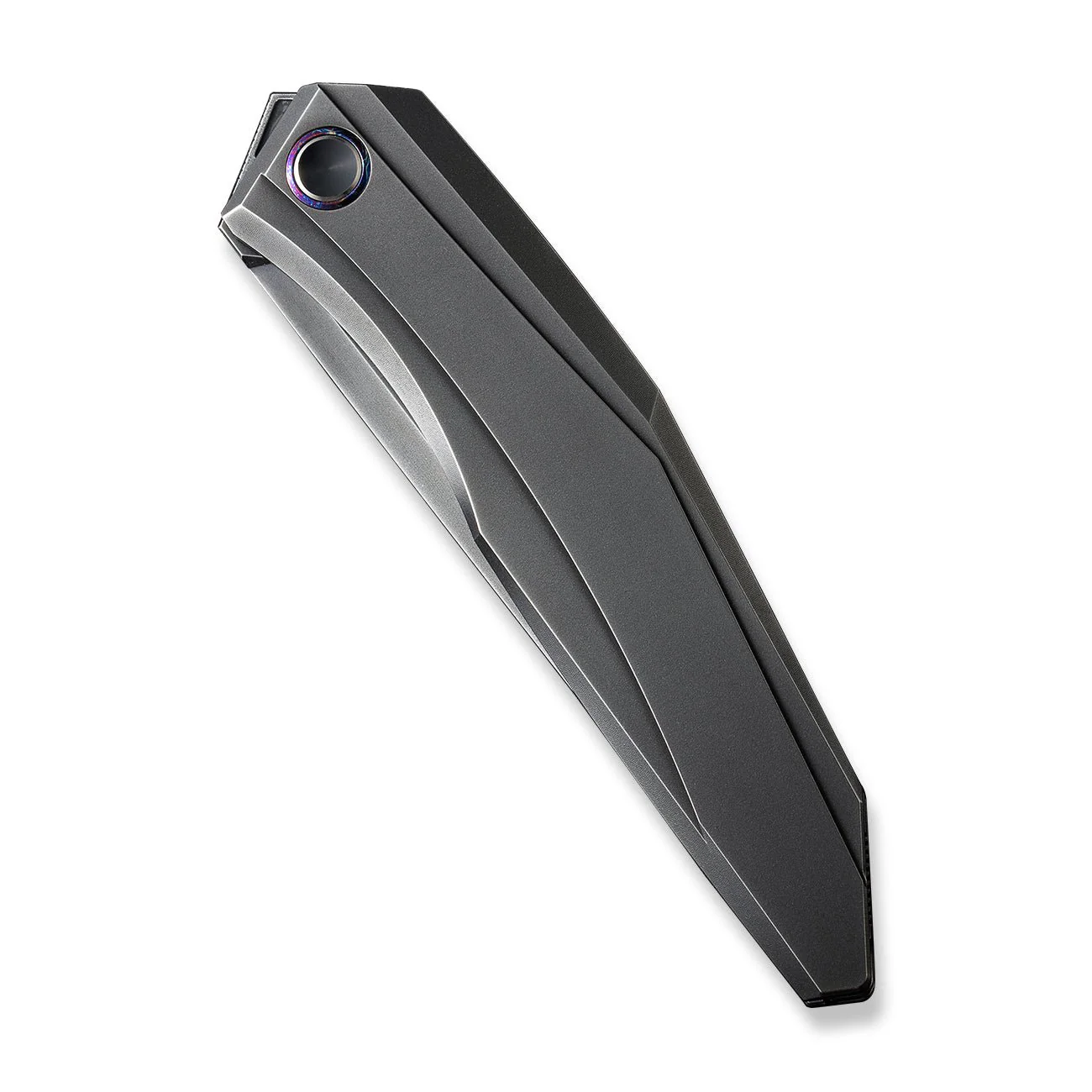 WEKNIFE Cybernetic Top Flipper Knife Titanium Handle (3.91" CPM 20CV Blade) WE22033-6 - Image 6