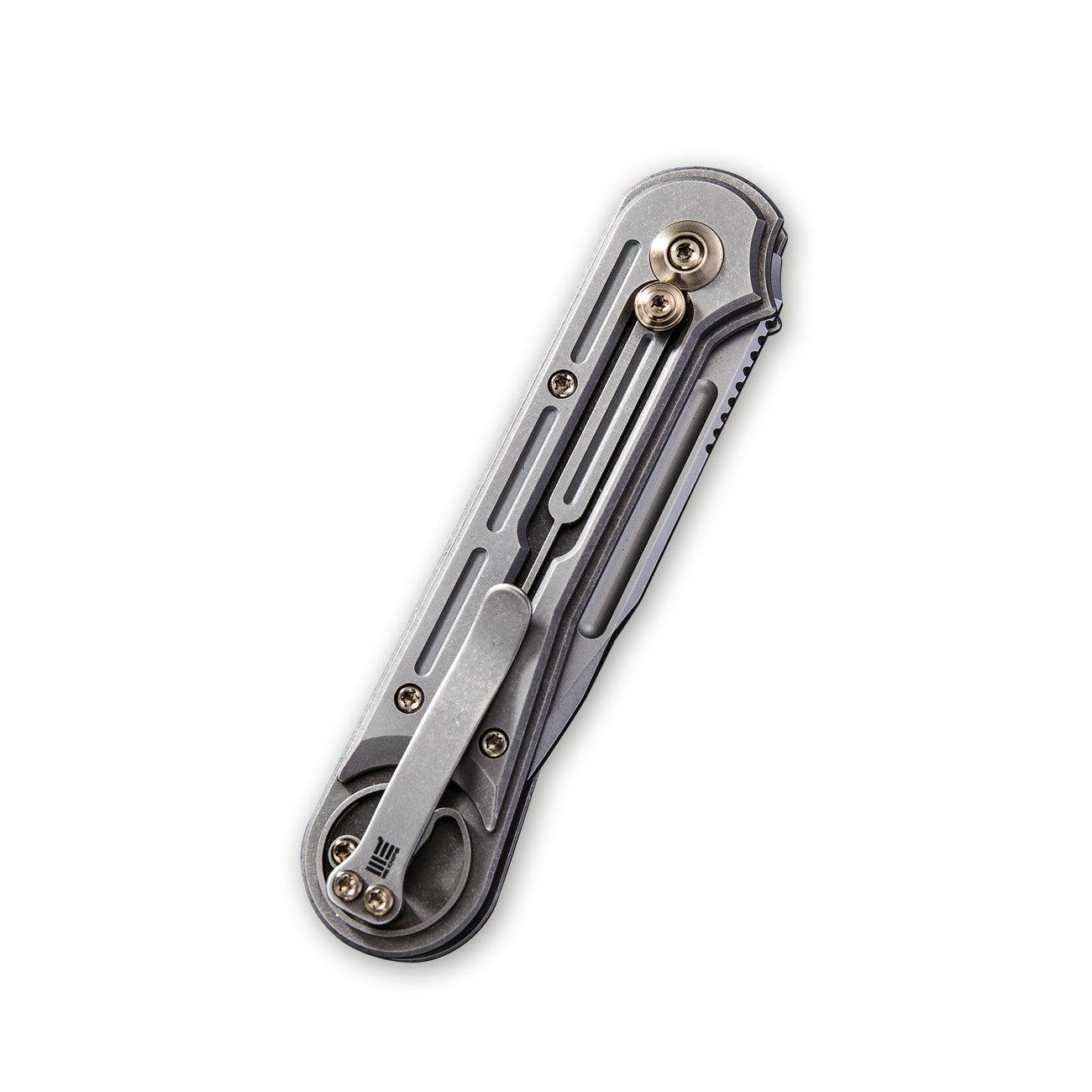 WEKNIFE Double Helix Slide Lock Knife Titanium Handle (3.3" CPM S35VN Blade) 815F - Image 3