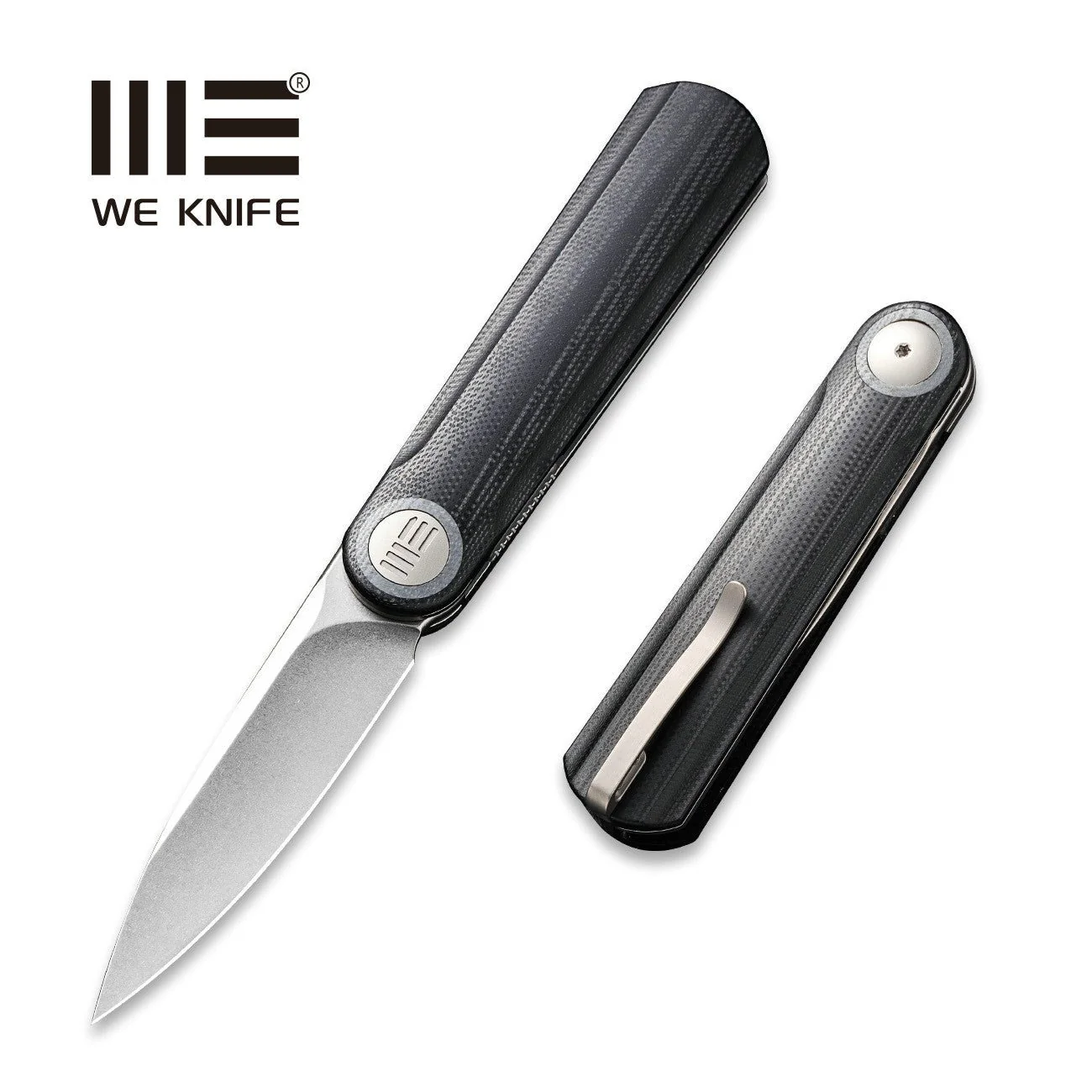 WEKNIFE Eidolon Front Flipper Knife G10 Integral Handle (2.86" CPM 20CV Blade) WE19074A-B