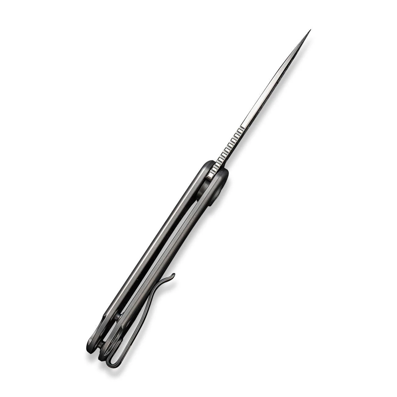 WEKNIFE Elementum Flipper Knife Titanium Handle (2.96" CPM 20CV Blade) WE18062X-1 - Image 9