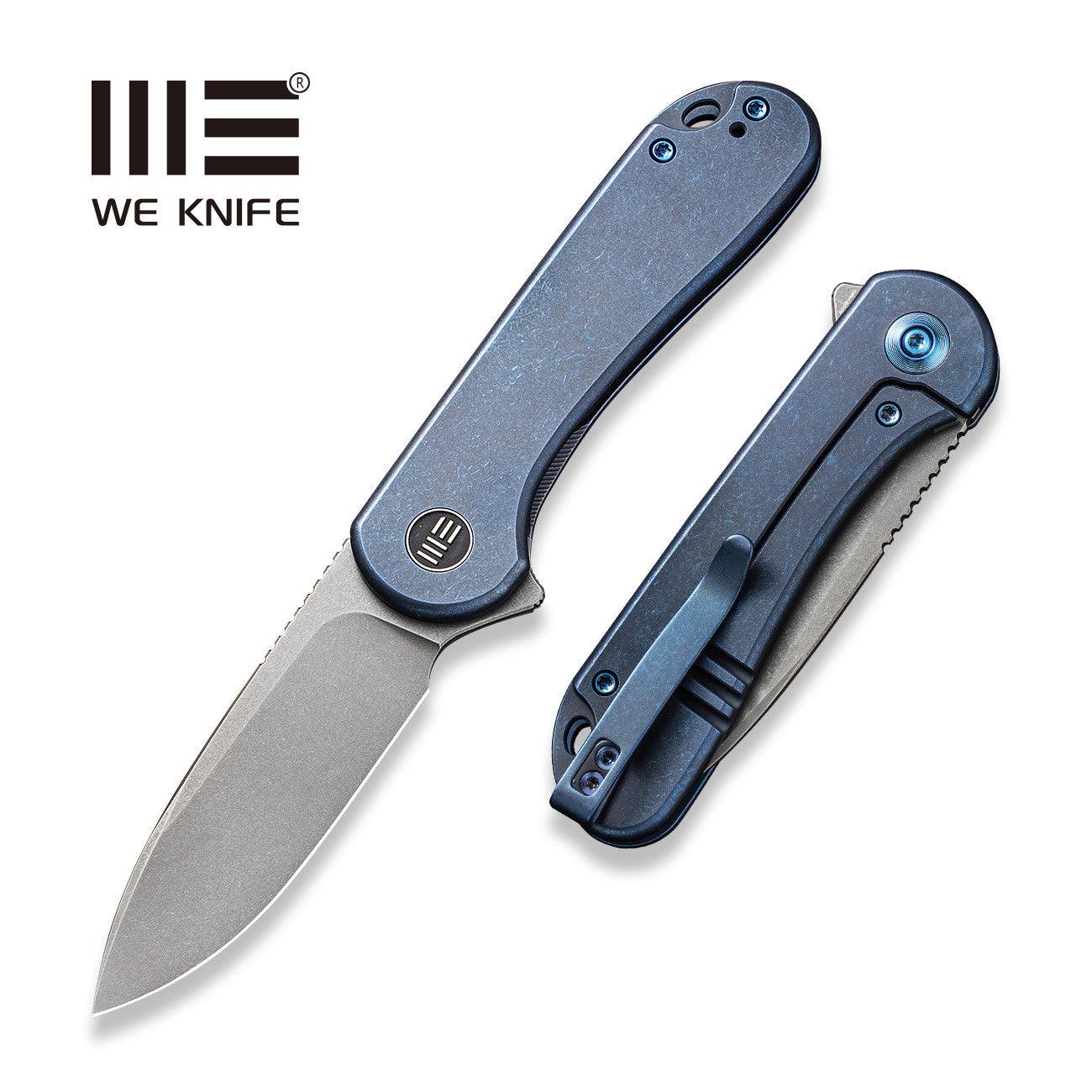 WEKNIFE Elementum Flipper Knife Titanium Handle (2.96" CPM 20CV Blade) WE18062X-2