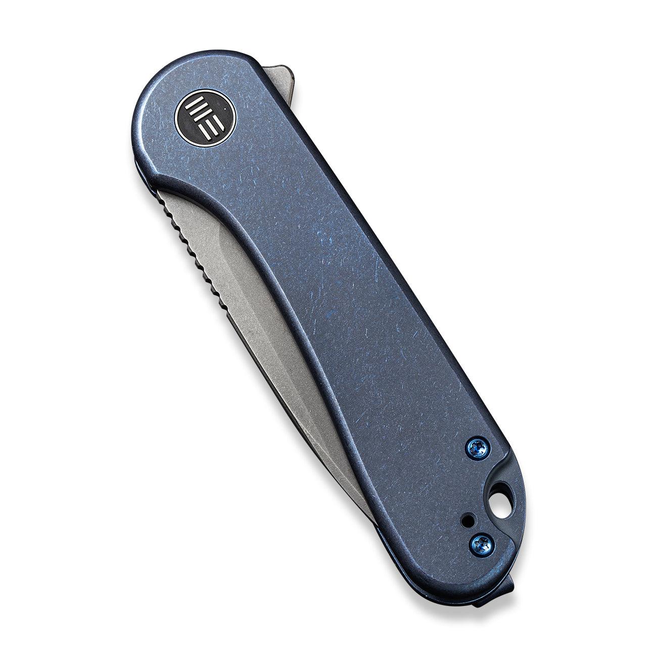 WEKNIFE Elementum Flipper Knife Titanium Handle (2.96" CPM 20CV Blade) WE18062X-2 - Image 6