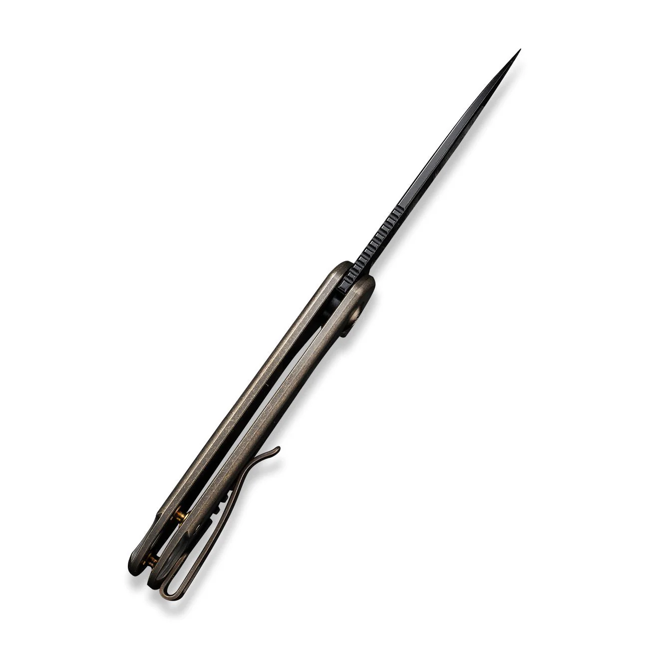 WEKNIFE Elementum Flipper Knife Titanium Handle (2.96" CPM 20CV Blade) WE18062X-4 - Image 9
