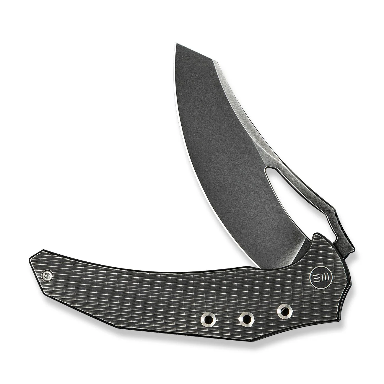 WEKNIFE Epaulette Flipper & Thumb Hole Knife Titanium Handle (3.45" M390 Blade) WE24024-4 - Image 5