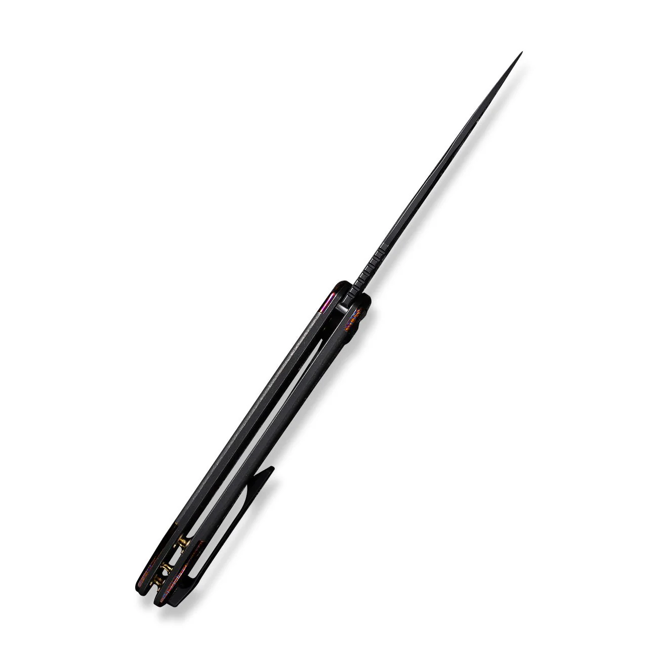 WEKNIFE Equivik Flipper Knife Titanium Handle (3.48" CPM 20CV Blade) WE23020-2 - Image 10