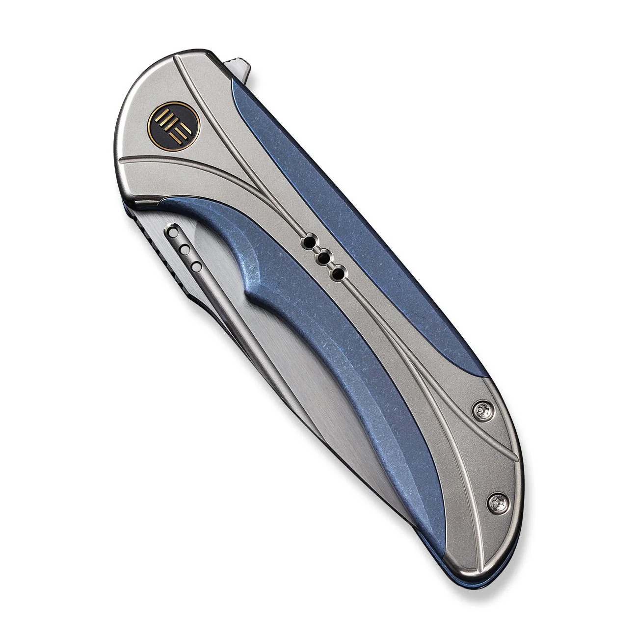 WEKNIFE Equivik Flipper Knife Titanium Handle (3.48" CPM 20CV Blade) WE23020-3 - Image 7
