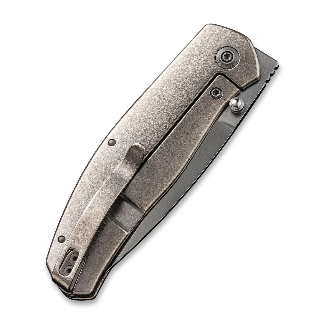 WEKNIFE Esprit Thumb Stud & Front Flipper Knife Titanium Handle (3.25" CPM 20CV Blade) WE20025B-A - Image 6