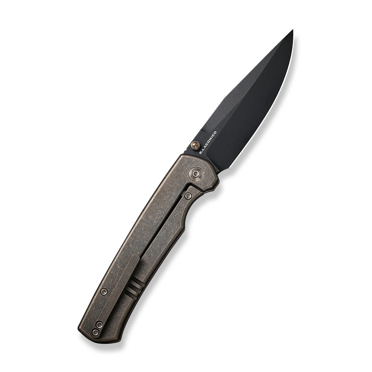 WEKNIFE Evoke Thumb Stud & Front Flipper Knife Titanium Handle (3.48" CPM 20CV) WE21046-2 - Image 2