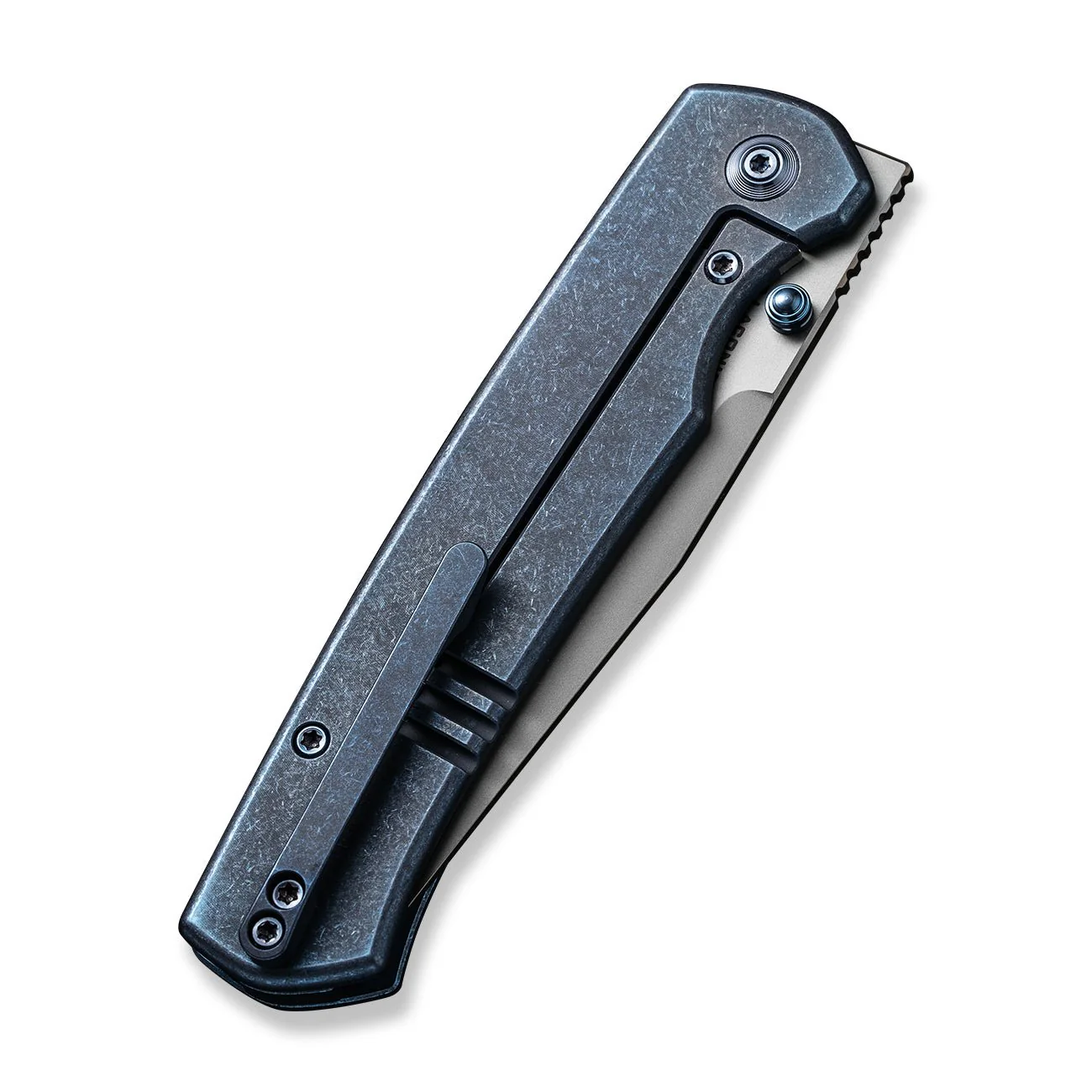 WEKNIFE Evoke Thumb Stud & Front Flipper Knife Titanium Handle (3.48" CPM 20CV) WE21046-3 - Image 7
