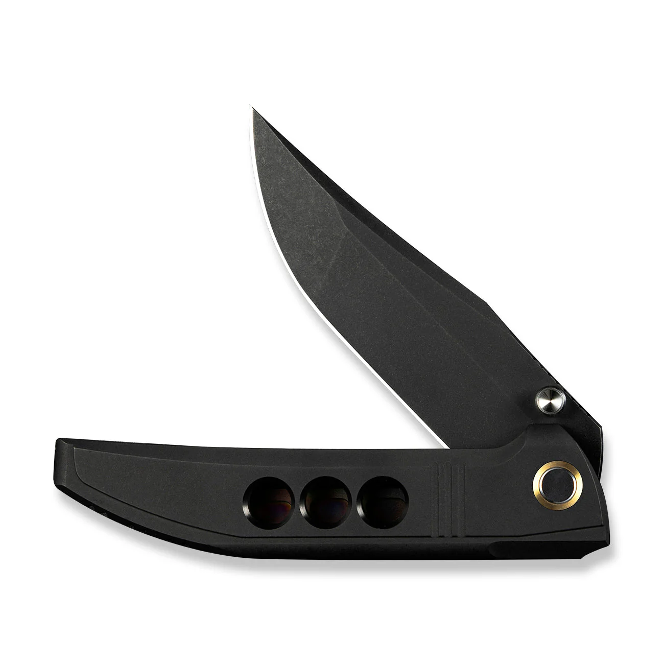 WEKNIFE Ezinta Flipper & Thumb Stud Knife Titanium Handle (3.99" M390 Blade) WE22041-1 - Image 5