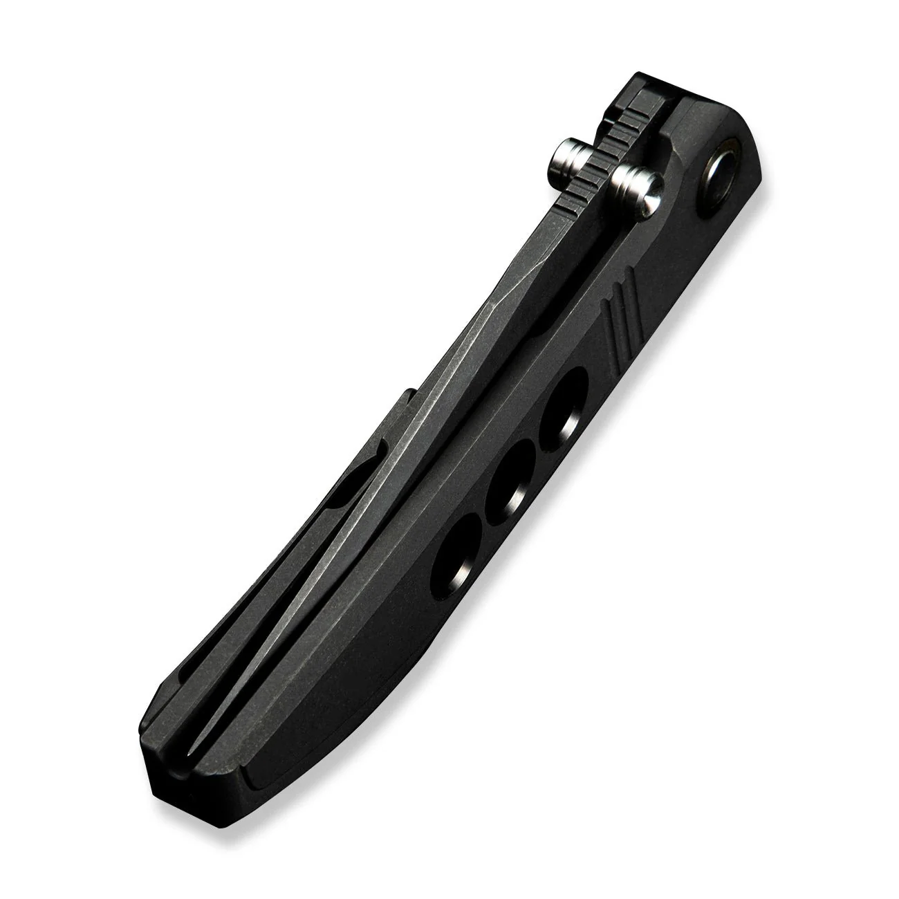 WEKNIFE Ezinta Flipper & Thumb Stud Knife Titanium Handle (3.99" M390 Blade) WE22041-1 - Image 8