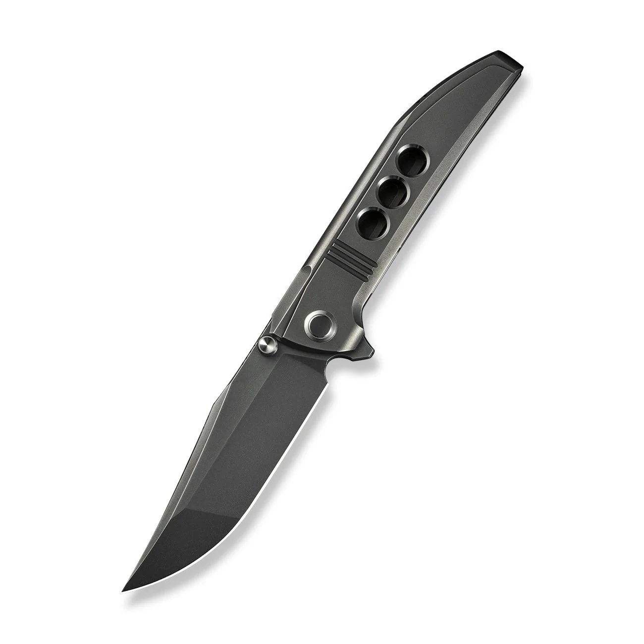 WEKNIFE Ezinta Flipper & Thumb Stud Knife Titanium Handle (3.99" M390 Blade) WE22041-3 - Image 3