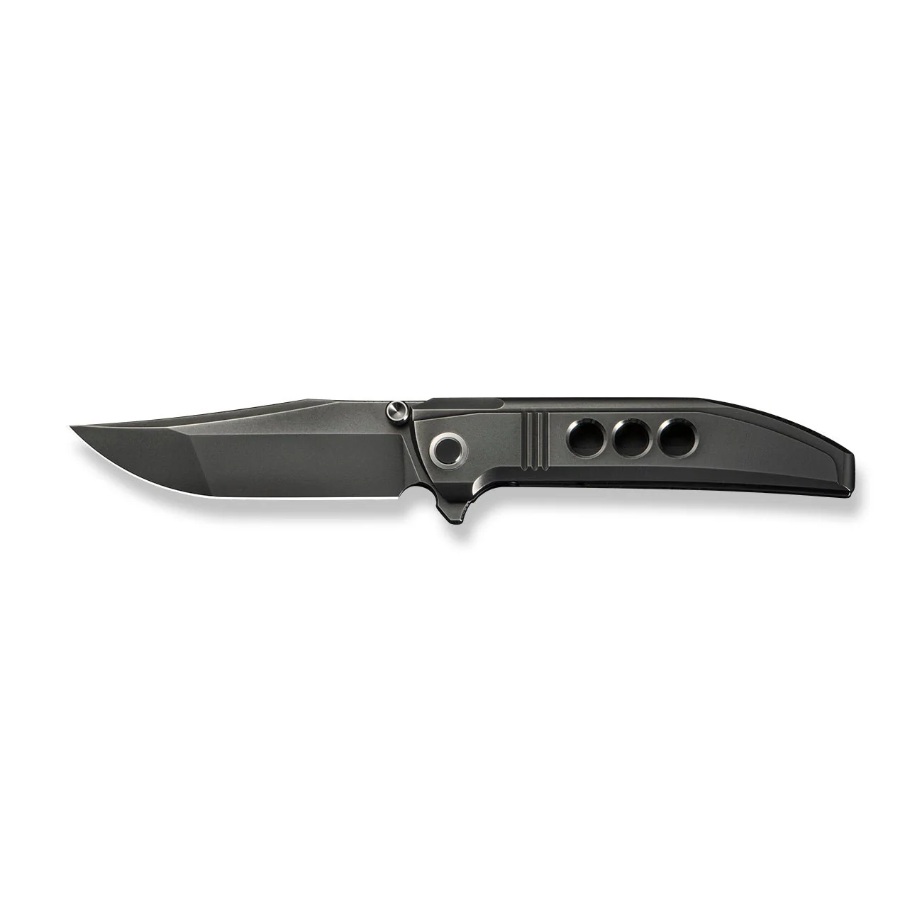 WEKNIFE Ezinta Flipper & Thumb Stud Knife Titanium Handle (3.99" M390 Blade) WE22041-3 - Image 4